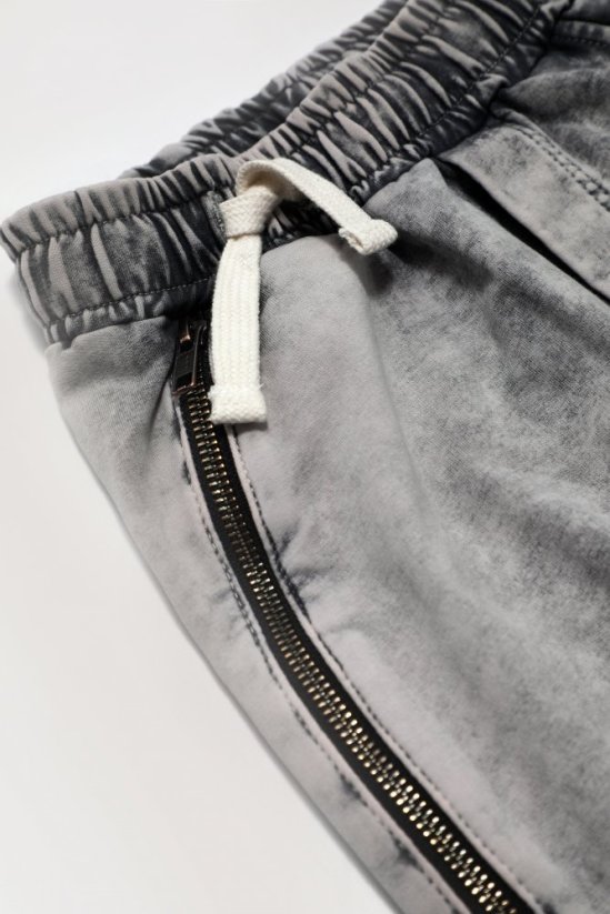 Nohavice Acid Graphite Zipper Joggers - Veľkosť: 122/128