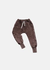 NOHAVICE STRIPED ACID PANTS brown
