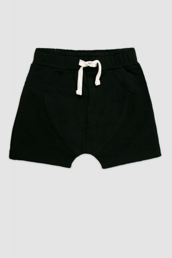 MINIKID BLACK SHORTS / Šortky - Veľkosť: 98/104