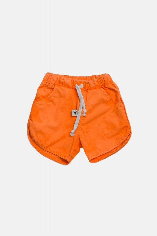 ŠORTKY SAND ORANGE SHORTS - Veľkosť Booso: 10/11 rokov