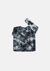 GRAPHITE TIEDYE LONGSLEEVE / Batikované tričko grafit