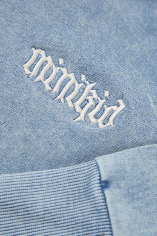 Mikina na zips MARBLE BLUE RAMONES