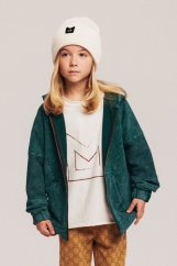 VINTAGE GREEN PANEL HOODIE/ Detská mikina