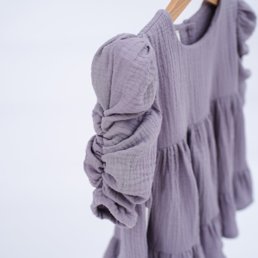 Dievčenské šaty Valentina Violet Spirit - Veľkosť: 110/116
