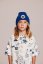 LEONARDO ROYAL BLUE HAT / Detská merino čiapka