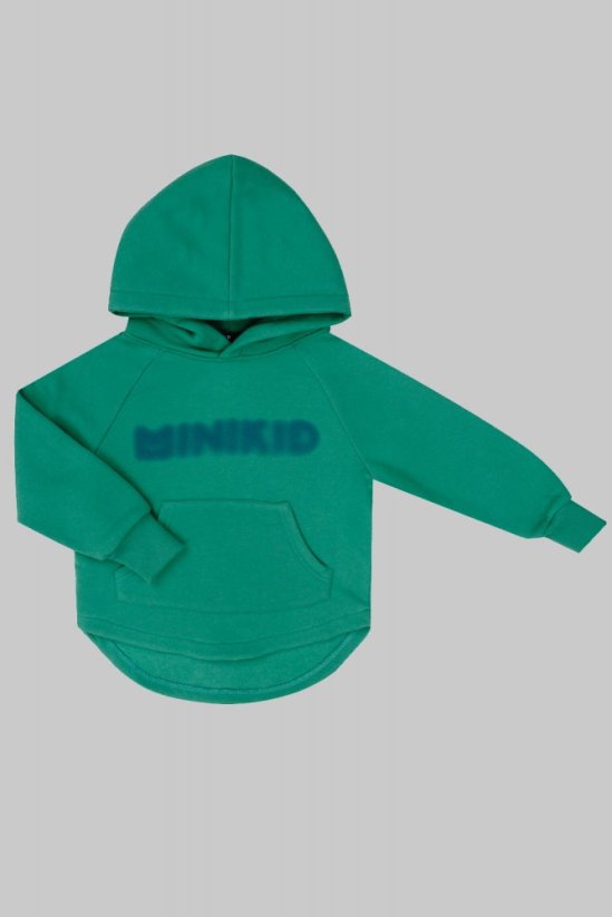 Mikina BLUR GREEN HOODIE - Veľkosť: 134/140