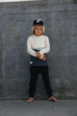 Nohavice BLACK BIKER JOGGERS