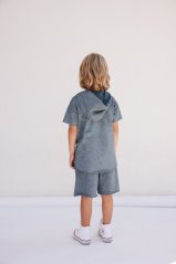 Tričko VINTAGE TEAL PANEL H-T-shirt