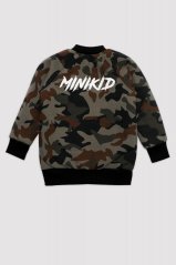Obojstranná bomber bunda Camo
