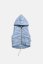 VEST BLUE SOLID / Detská vesta