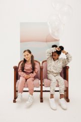 Nohavice Pink Pinched Joggers