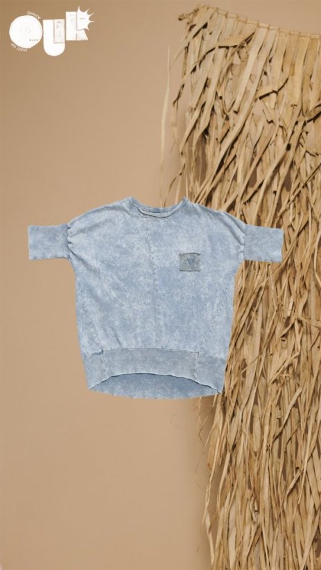 ACID WELT BISON TEE blue / Detské tričko - Veľkosť Booso: 6/7 rokov
