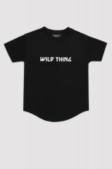 BLACK WILD T-SHIRT / Tričko s krátkym rukávom