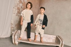 DOUBLE VINTAGE SWEATSHIRT / Detská dvojfarebná mikina