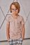 SIMPLE TEE DUSTY PINK / Jednoduché ružové tričko - Veľkosť Booso: baby