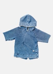 INDYGO HOODIE /Modrá mikina s kapucňou