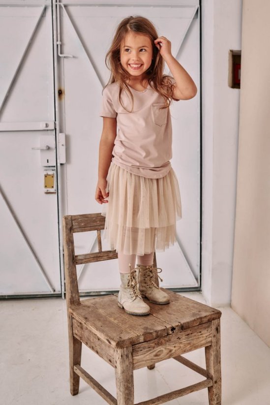 DOUBLE TULE SKIRT/ tylová sukňa s legínami - Veľkosť Booso: baby