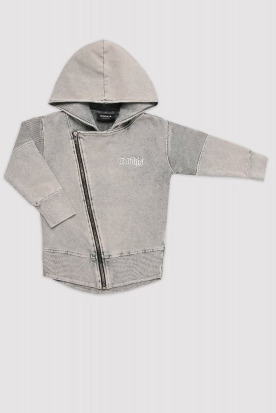 Mikina na zips MARBLE GREY RAMONES - Veľkosť: 86/92