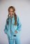 BLUE SKY PANEL HOODIE / Detská mikina - Veľkosť: 110/116