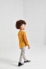 LONGSLEEVE MUSTARD MINIKID LOGO