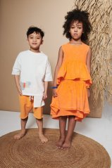 ŠORTKY VINTAGE ORANGE SHORTS
