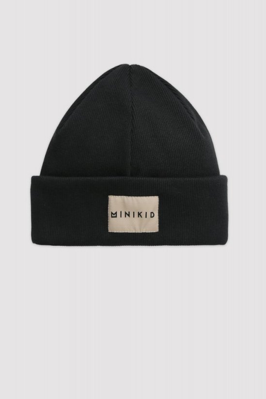 GRAPHITE RIBBED HAT / Vrúbkovaná čiapka grafitová