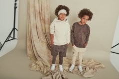 BROWN TORN SWEATSHIRT / Roztrhaná mikina