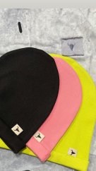 RIBBING BEANIE black / Detská čiapka