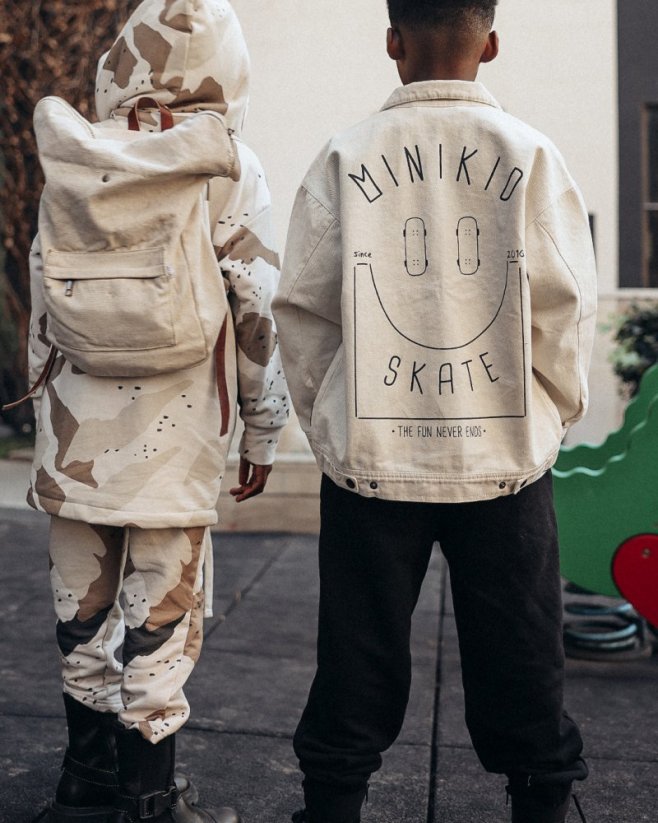 SKATE JEANS JACKET/ Detská džínsová bunda - Veľkosť: 134/140