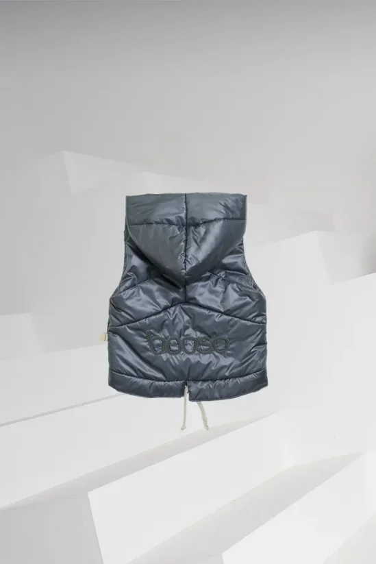 VEST steel/ Detská vesta - Veľkosť Booso: 6/7 rokov