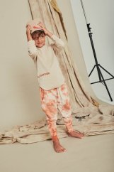 TIEDYE PANTS terra / Batikované nohavice