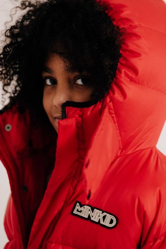 Páperová bunda Minikid DOWN JACKET RED