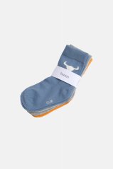 trojbalenie detských ponožiek / 3 PACK SOCKS gray/blue/orange