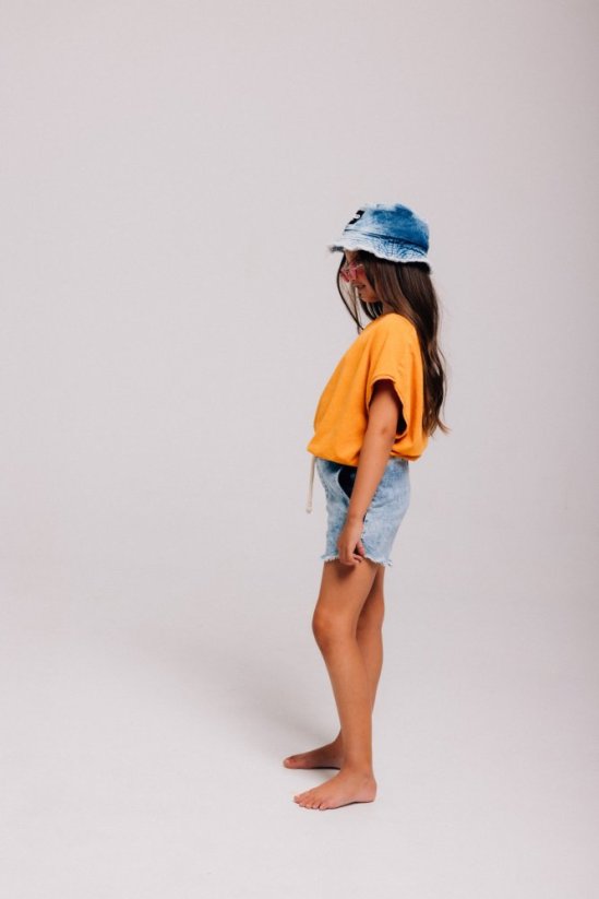 Light Blue Jeans Bucket Hat/ Detský džínsový klobúk