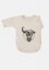 LONG BISON TEE BEIGE / Detské tričko s bizónom - Veľkosť Booso: 2/3 roky