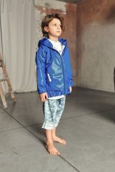 JEANS ACID SHORTS blue / Šortky
