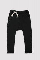 Nohavice DARK GRAPHITE ZIPPER JOGGERS