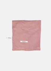 TWISTED TUBE SCARF DUSTY PINK