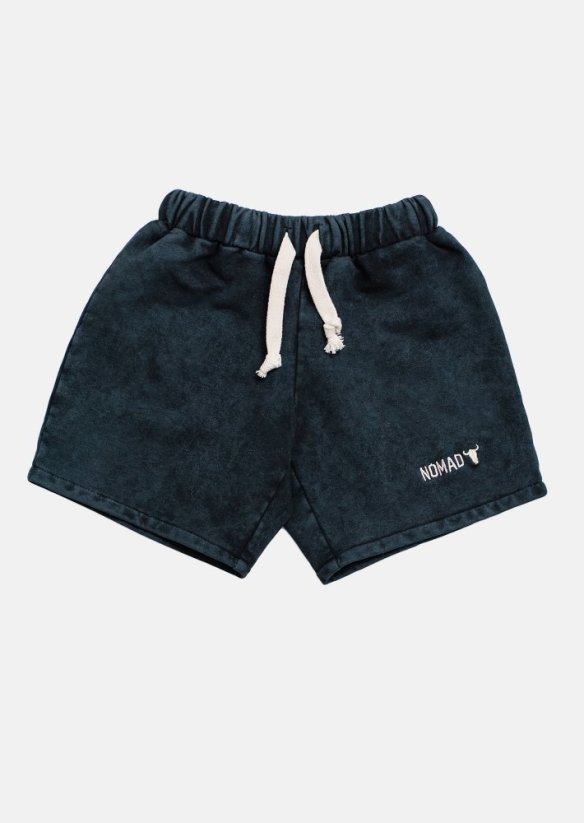 GRAPHITE ACID SHORTS / Šortky s acid efektom - Veľkosť Booso: 6/7 rokov