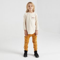 LONGSLEEVE BEIGE RED LOGO