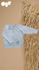 SIMPLE BISON ACID SWEATSHIRT light blue / Detská mikina
