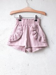Dievčenské mušelínové šortky