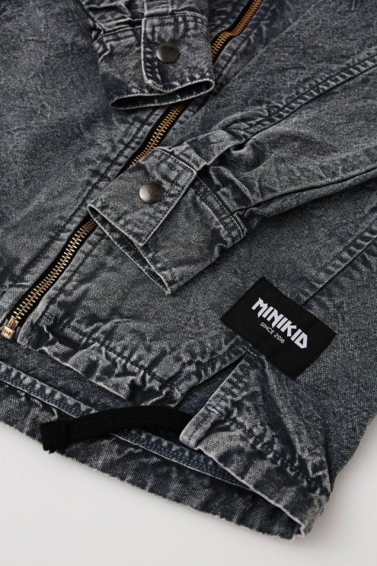 Vintage bunda GREY - Veľkosť: 98/104