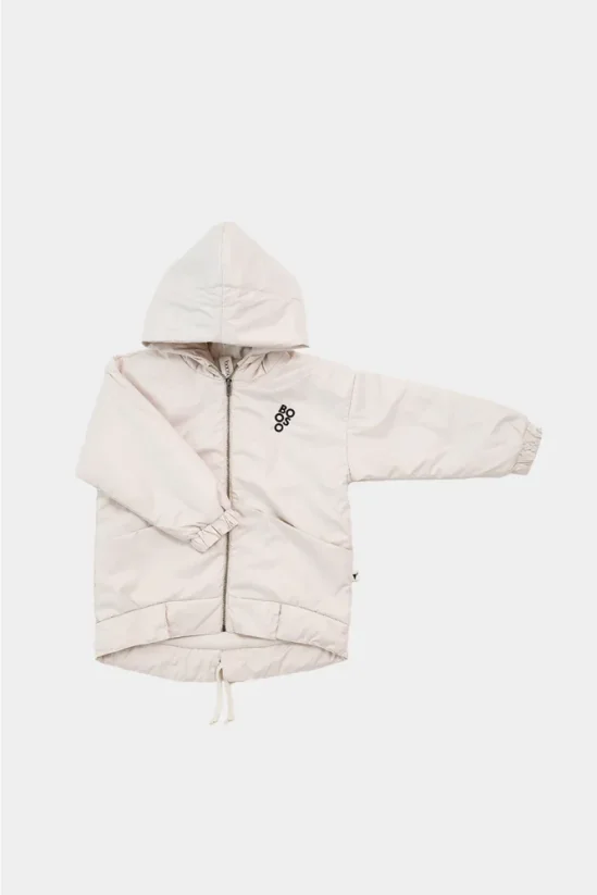 BEIGE CLASSIC COAT beige / Detská bunda - Veľkosť Booso: 8/9 rokov