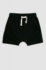 MINIKID BLACK SHORTS / Šortky
