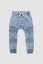 Nohavice MARBLE BLUE BIKER JOGGERS