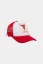 RED TRUCKER CAP red/white / Šiltovka so sieťkou