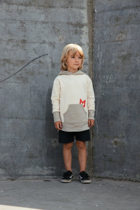 Mikina BEIGE M - Veľkosť: 86/92