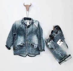 BOOSO JEANS SHORTS blue