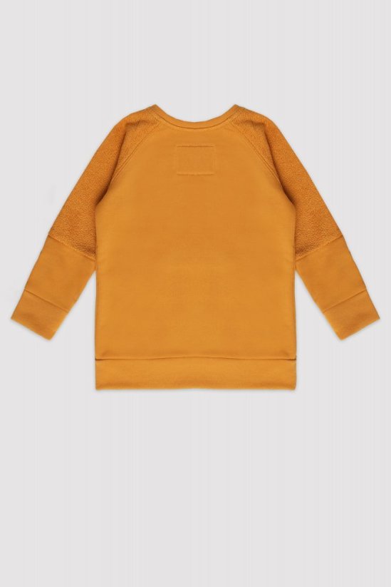 MIKINA MUSTARD MINIKID LOGO